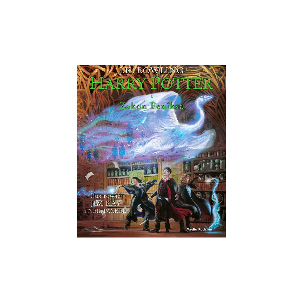 Harry Potter i Zakon Feniksa - Wydanie Ilustrowane - Joanne K. Rowling - MEDIA RODZINA