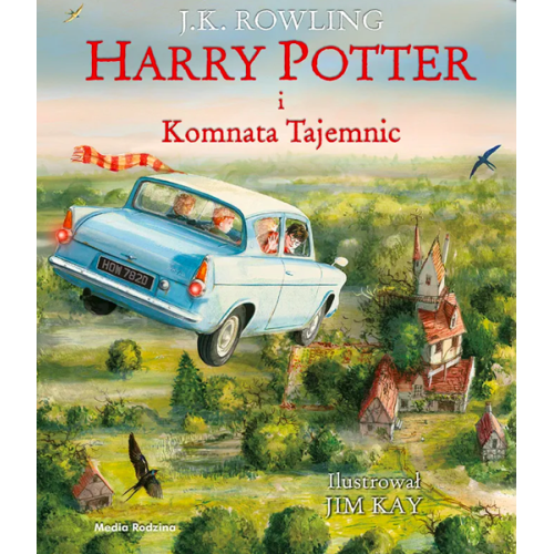 Harry Potter i Komnata Tajemnic - Wydanie Ilustrowane - Joanne K. Rowling - MEDIA RODZINA