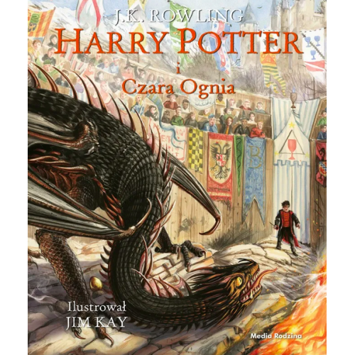 Harry Potter i Czara Ognia - Wydanie Ilustrowane - Joanne K. Rowling - MEDIA RODZINA