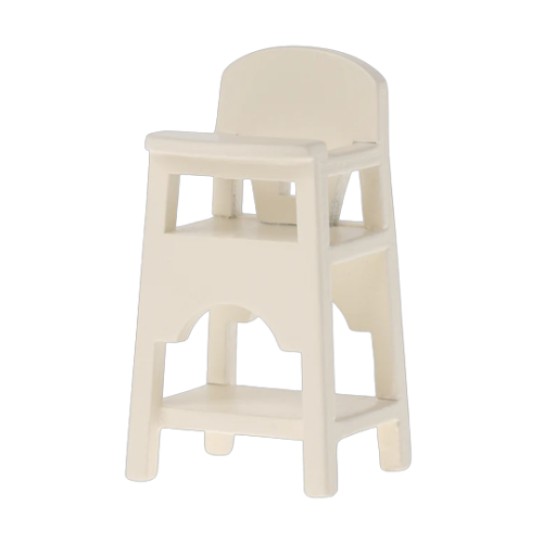 Off White Krzesełko Do Karmienia - High Chair Mouse - Maileg