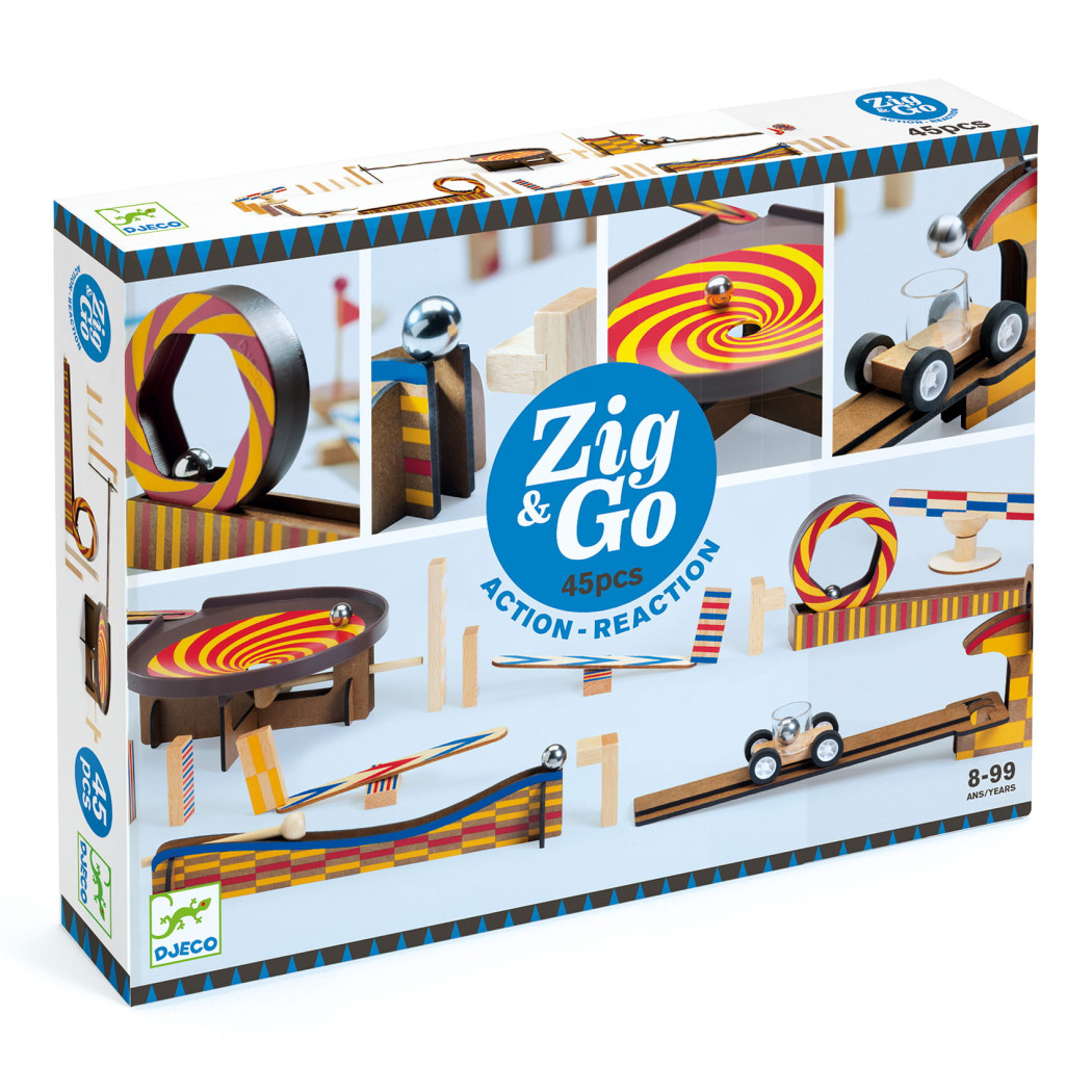 Zestaw Zig & Go - 45 elementów - Djeco