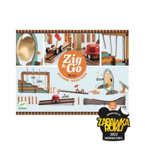 Zestaw Zig & Go Music - 52 elementy - Djeco