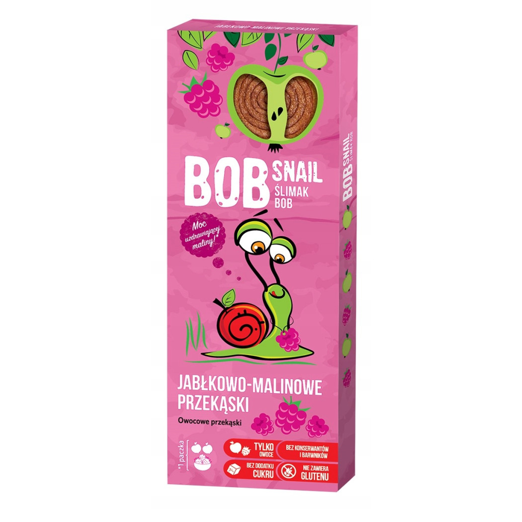 Ślimak Bob Jabłko Malina 30g - Bob Snail