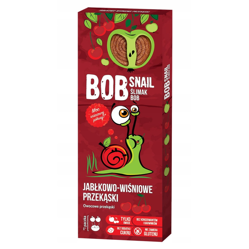 Ślimak Bob Jabłko Wiśnia 30g - Bob Snail