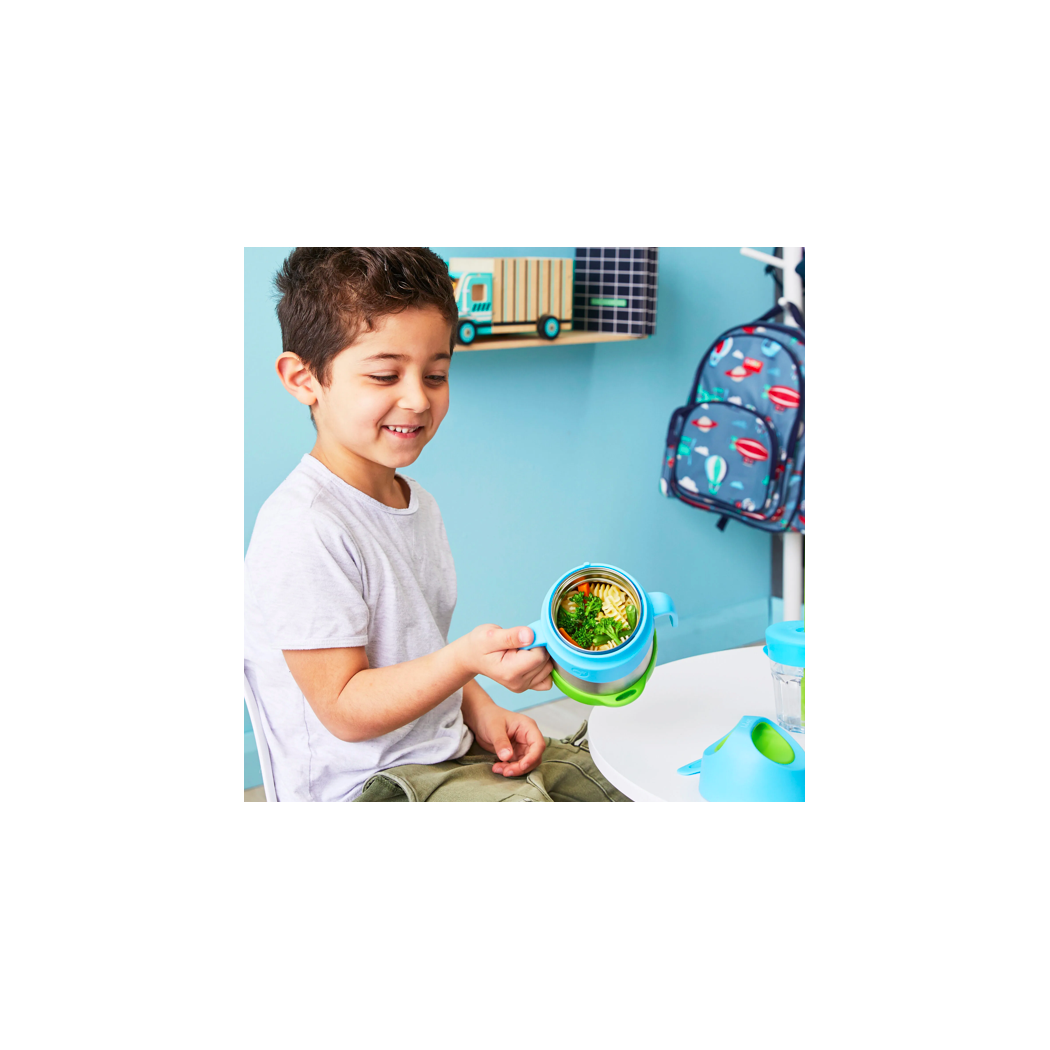 Lilac Pop - Termos na jedzenie - Zielono/ Fioletowy - B.BOX