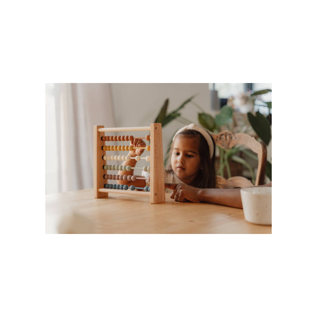 Vintage - Drewniane Liczydło - Little Dutch