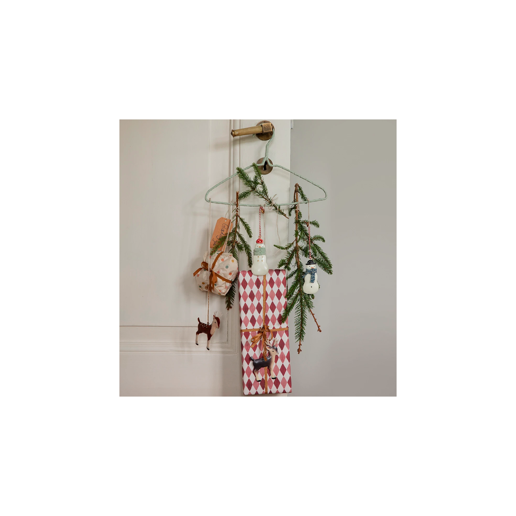 Petrol/Gold - Wstążka 25 m - Ribbon -  Maileg