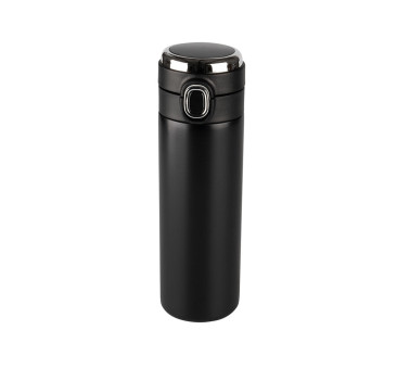 Czarny Kubek Termiczny 420 ml - Wyświetlacz LED - Altom Design