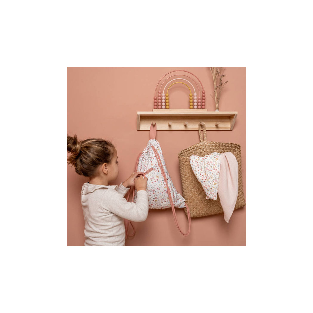 WYPRZEDAŻ Worek Sportowy - Flowers & Butterflies - Little Dutch