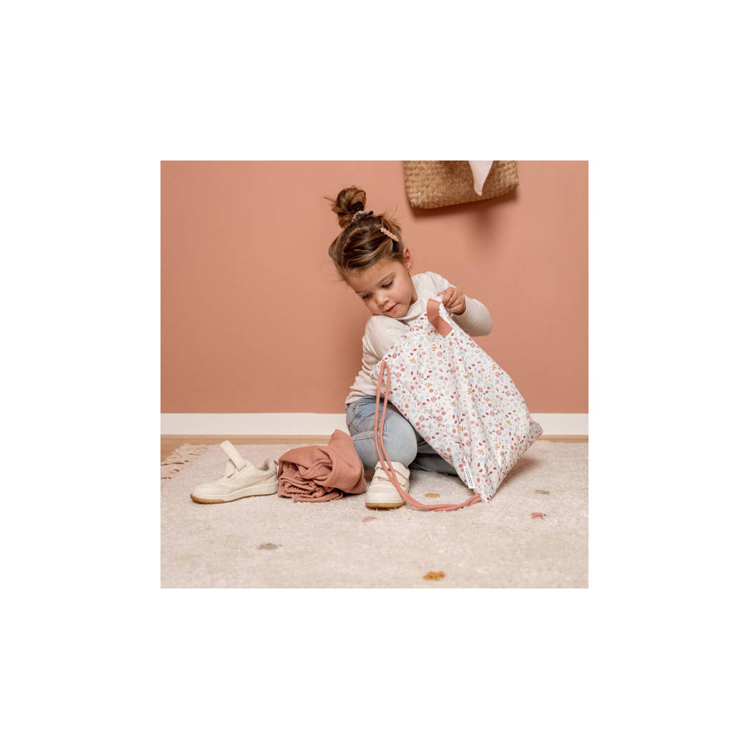 WYPRZEDAŻ Worek Sportowy - Flowers & Butterflies - Little Dutch