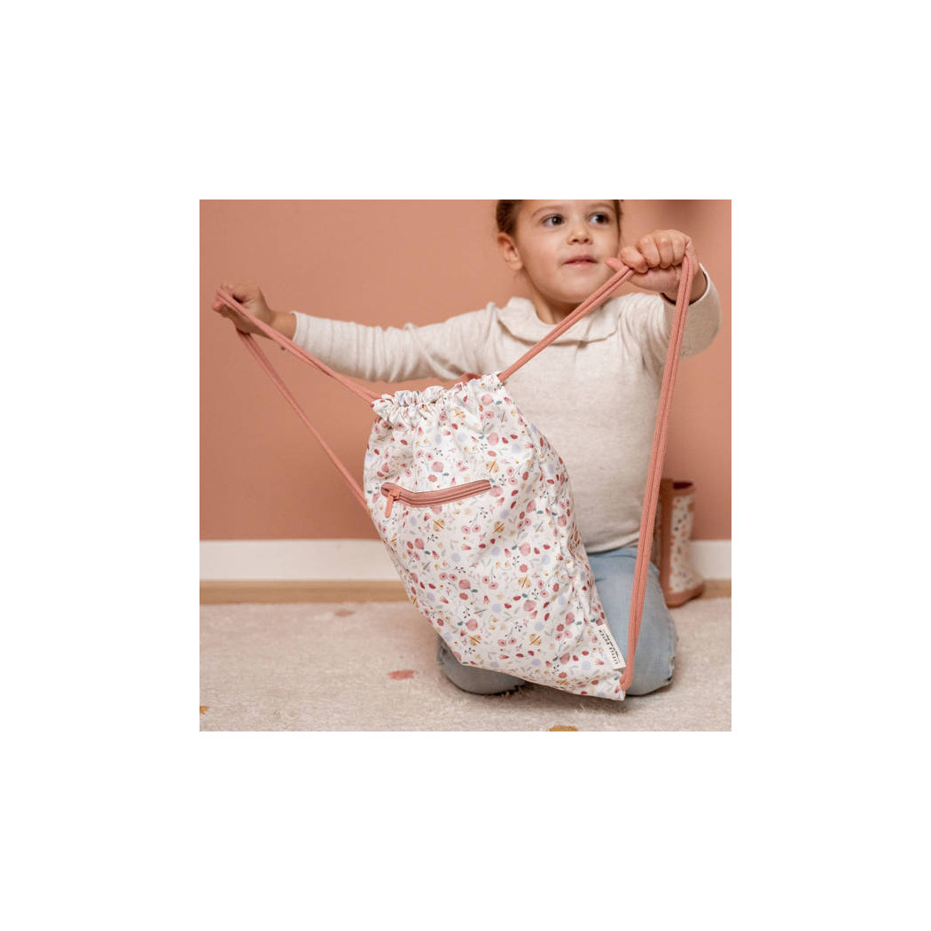 WYPRZEDAŻ Worek Sportowy - Flowers & Butterflies - Little Dutch