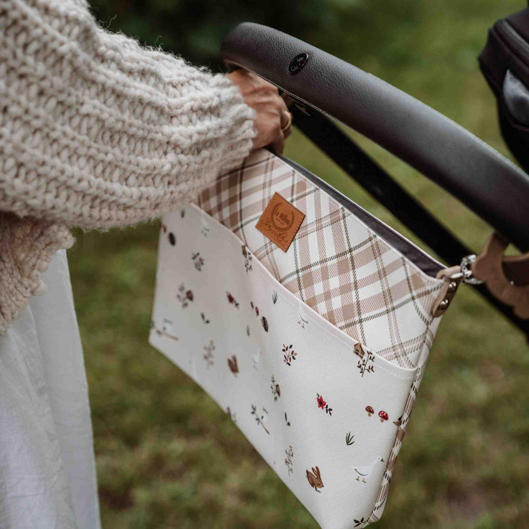 Organizer do wózka - Snowflake Sheelal - Premium - La Millou Feeria