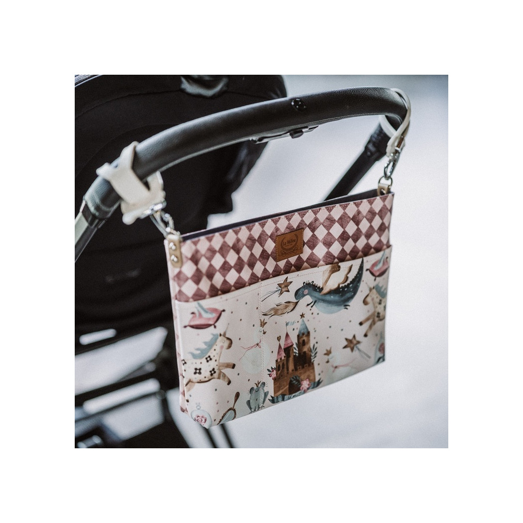 Organizer do wózka - Snowflake Sheelal - Premium - La Millou Feeria