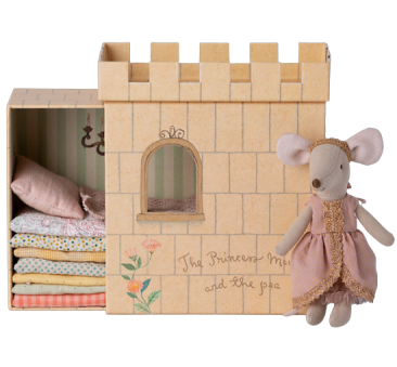 Myszka Księżniczka Na Ziarnku Grochu - Princess And The Pea - Big Sister Mouse  - Maileg