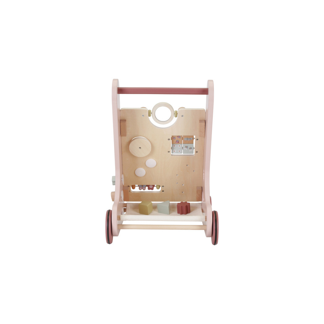 Flowers & Butterflies - Drewniany Chodzik Edukacyjny - Pchacz - Little Dutch