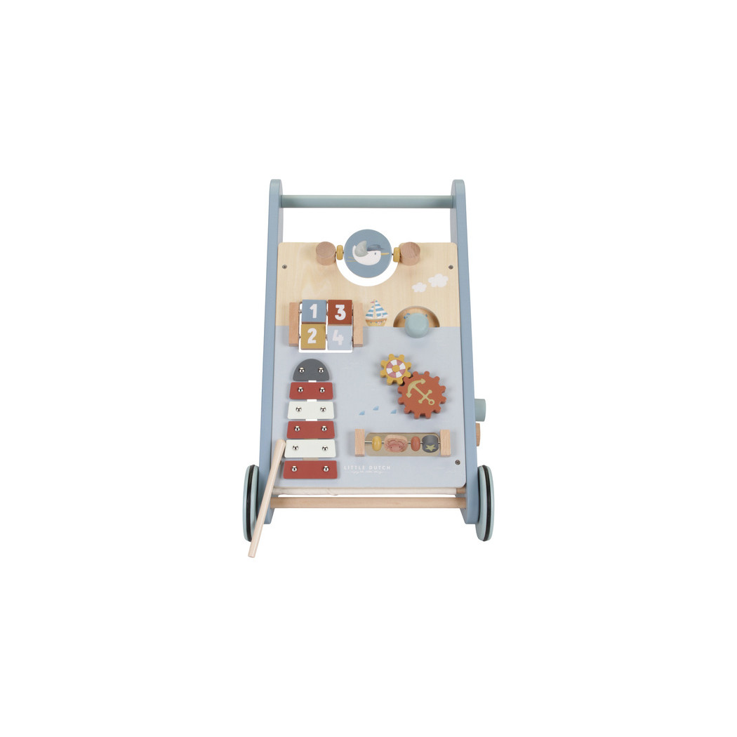 WYPRZEDAŻ Sailors Bay - Drewniany Chodzik Edukacyjny - Pchacz - Little Dutch