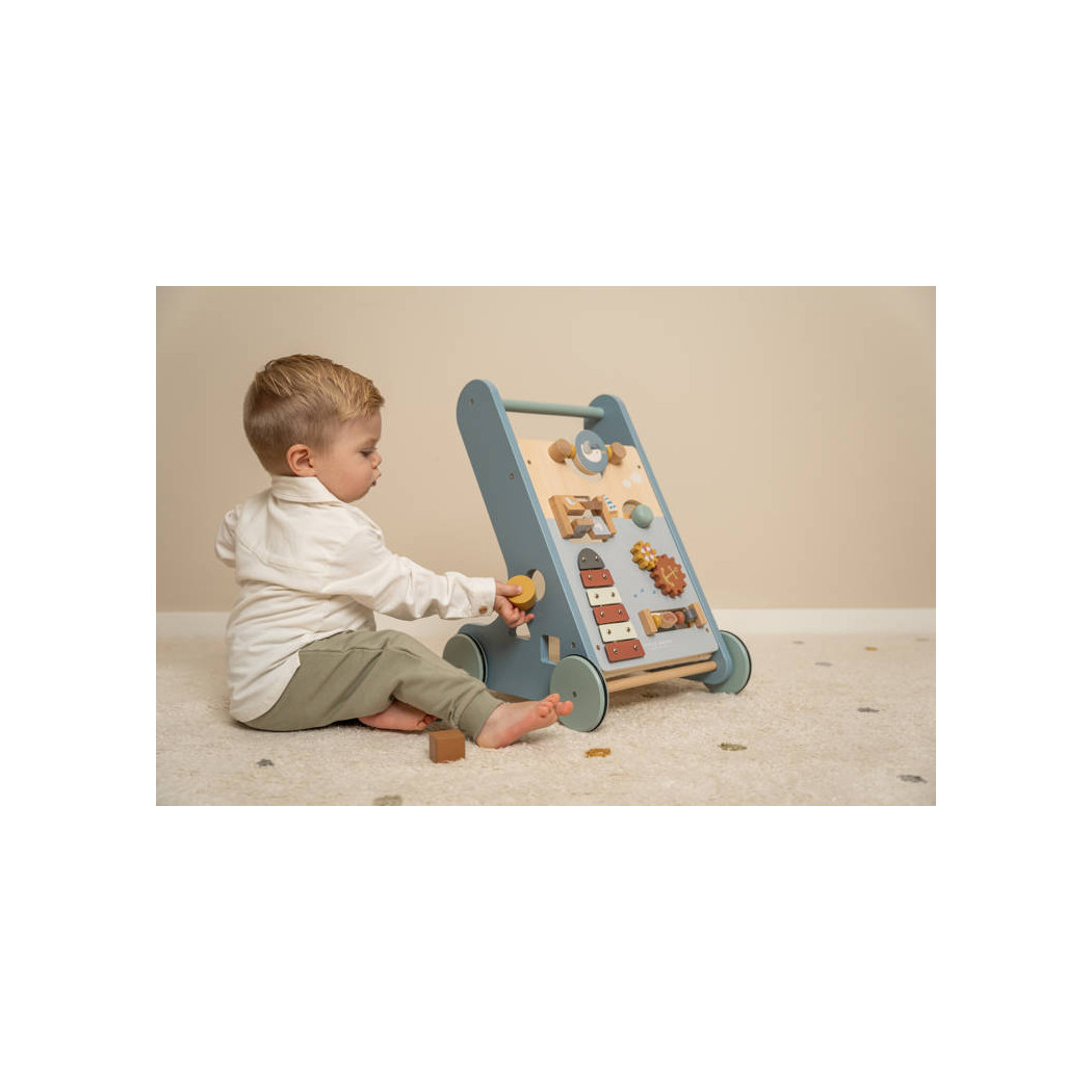 WYPRZEDAŻ Sailors Bay - Drewniany Chodzik Edukacyjny - Pchacz - Little Dutch