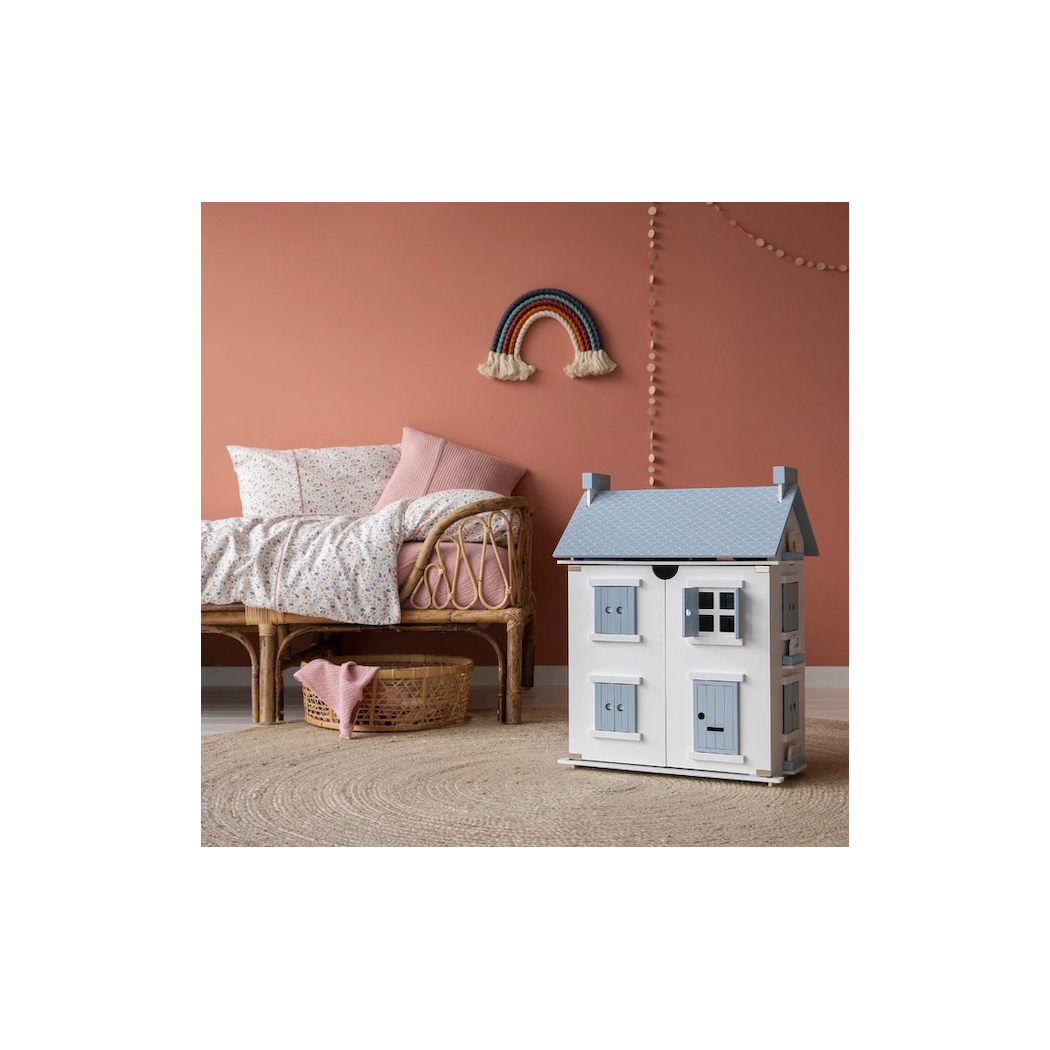 Domek drewniany dla lalek - z akcesoriami - Little Dutch
