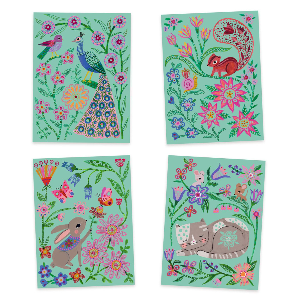 Spotkania Zwierzątek - Wydrapywanka - Djeco