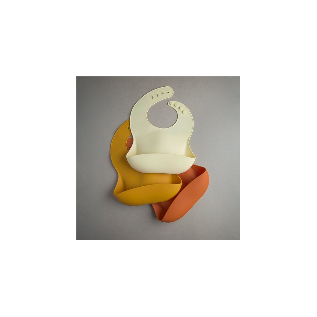 Golden Glow - Śliniak Silikonowy - LouLou Lollipop