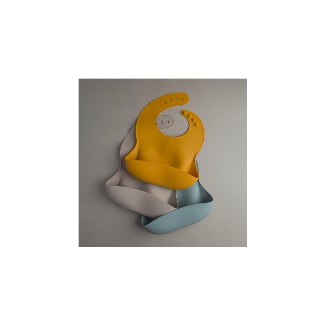 Golden Glow - Śliniak Silikonowy - LouLou Lollipop