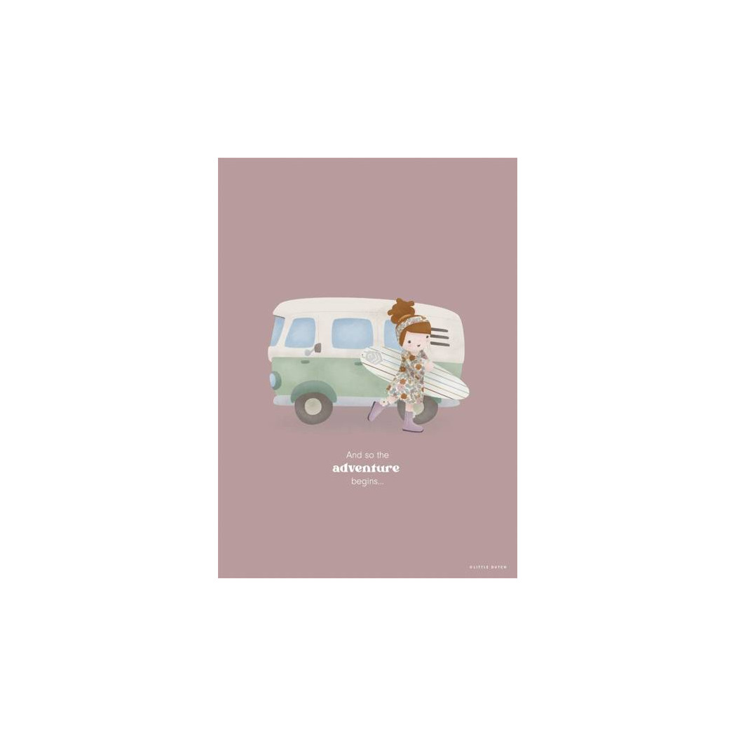 Vintage - Plakat A3 - Little Dutch
