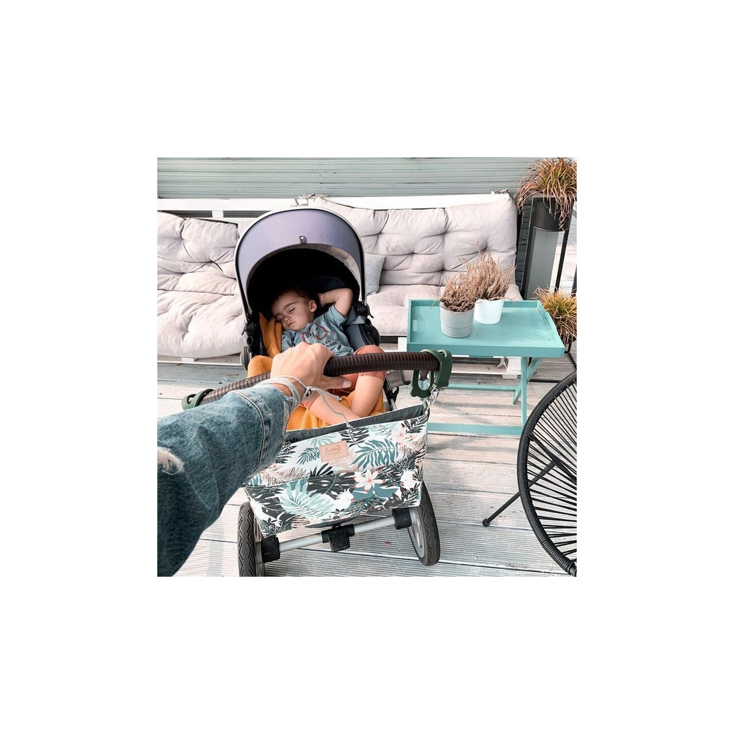 Organizer do wózka - Lavender Dream - Premium - La Millou Feeria