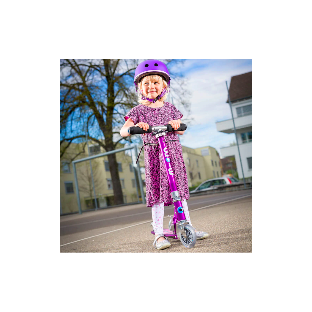 Hulajnoga Micro Sprite LED - Purple/Fioletowa - Micro