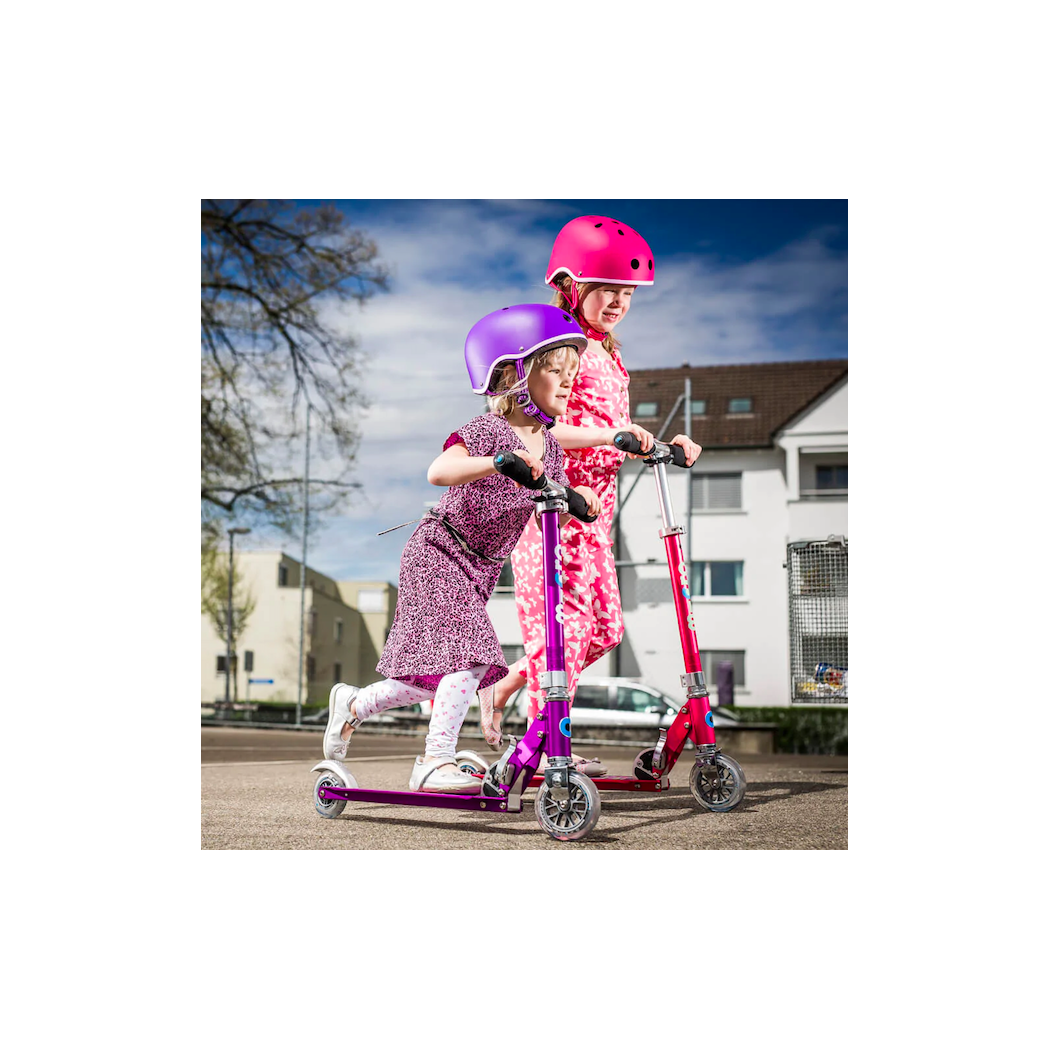 Hulajnoga Micro Sprite LED - Purple/Fioletowa - Micro