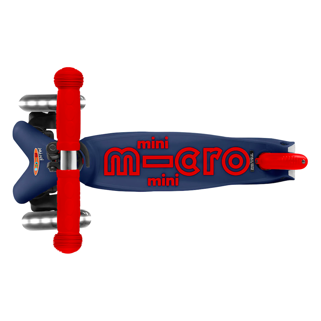 Hulajnoga Mini Deluxe LED - Navy Blue/Niebieska - Micro