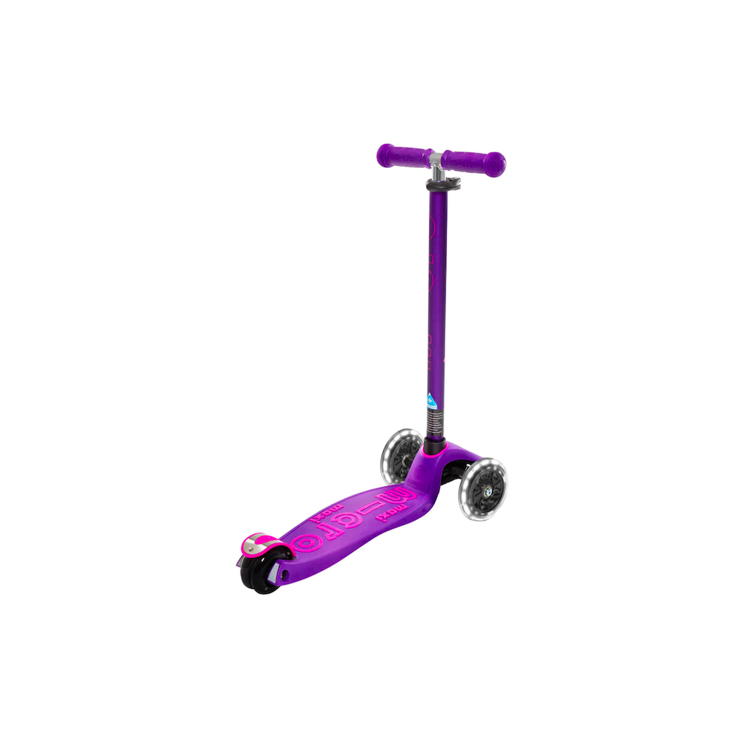 WYPRZEDAŻ Hulajnoga Maxi Deluxe LED - Purple/Fioletowa - Micro 2024
