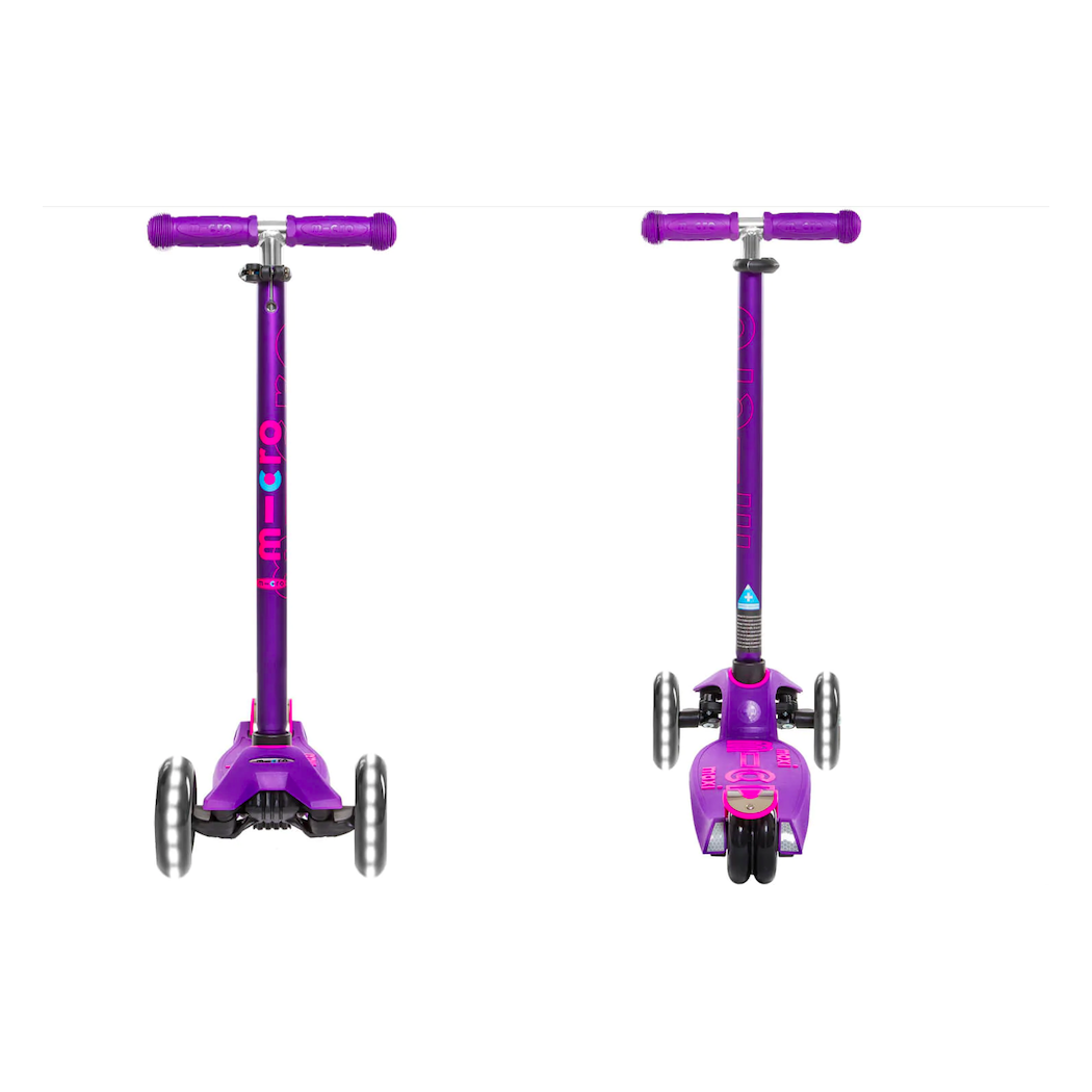 WYPRZEDAŻ Hulajnoga Maxi Deluxe LED - Purple/Fioletowa - Micro 2024