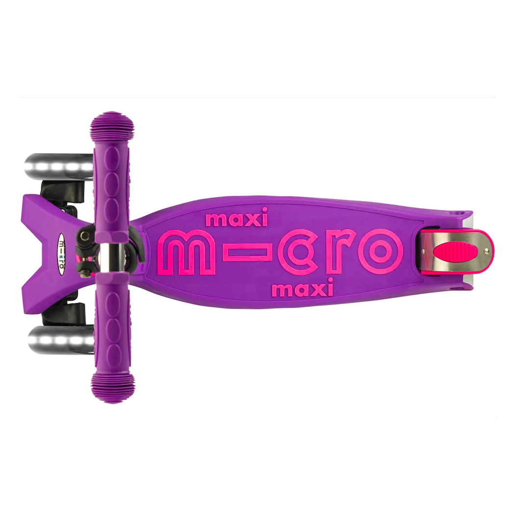 WYPRZEDAŻ Hulajnoga Maxi Deluxe LED - Purple/Fioletowa - Micro 2024