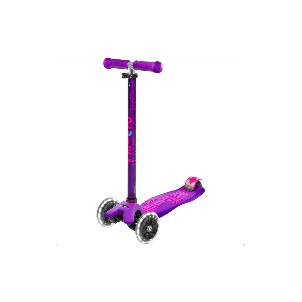WYPRZEDAŻ Hulajnoga Maxi Deluxe LED - Purple/Fioletowa - Micro 2024