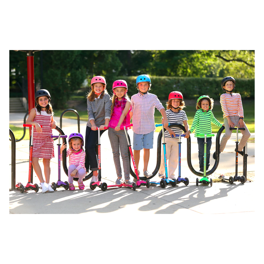 Hulajnoga Maxi Micro Deluxe - Black - Grey/Czarno - Szara - Micro