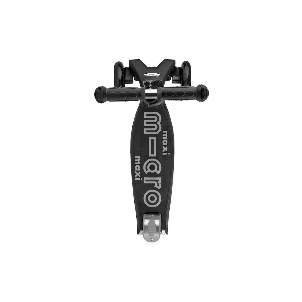 Hulajnoga Maxi Micro Deluxe - Black - Grey/Czarno - Szara - Micro