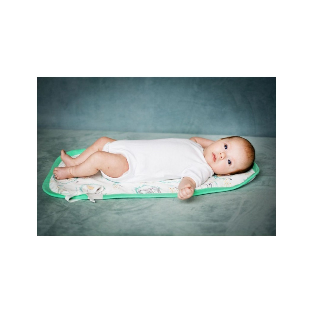 Mata do przewijania (wzór: sowy)