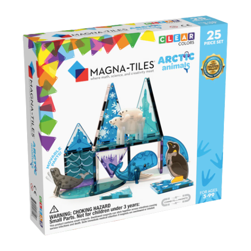 Arktyczne Zwierzęta - Klocki Magnetyczne 25 elementów - Magna-Tiles
