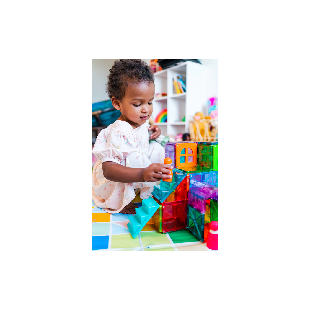 Metropolis - Klocki Magnetyczne 110 elementów - Magna-Tiles