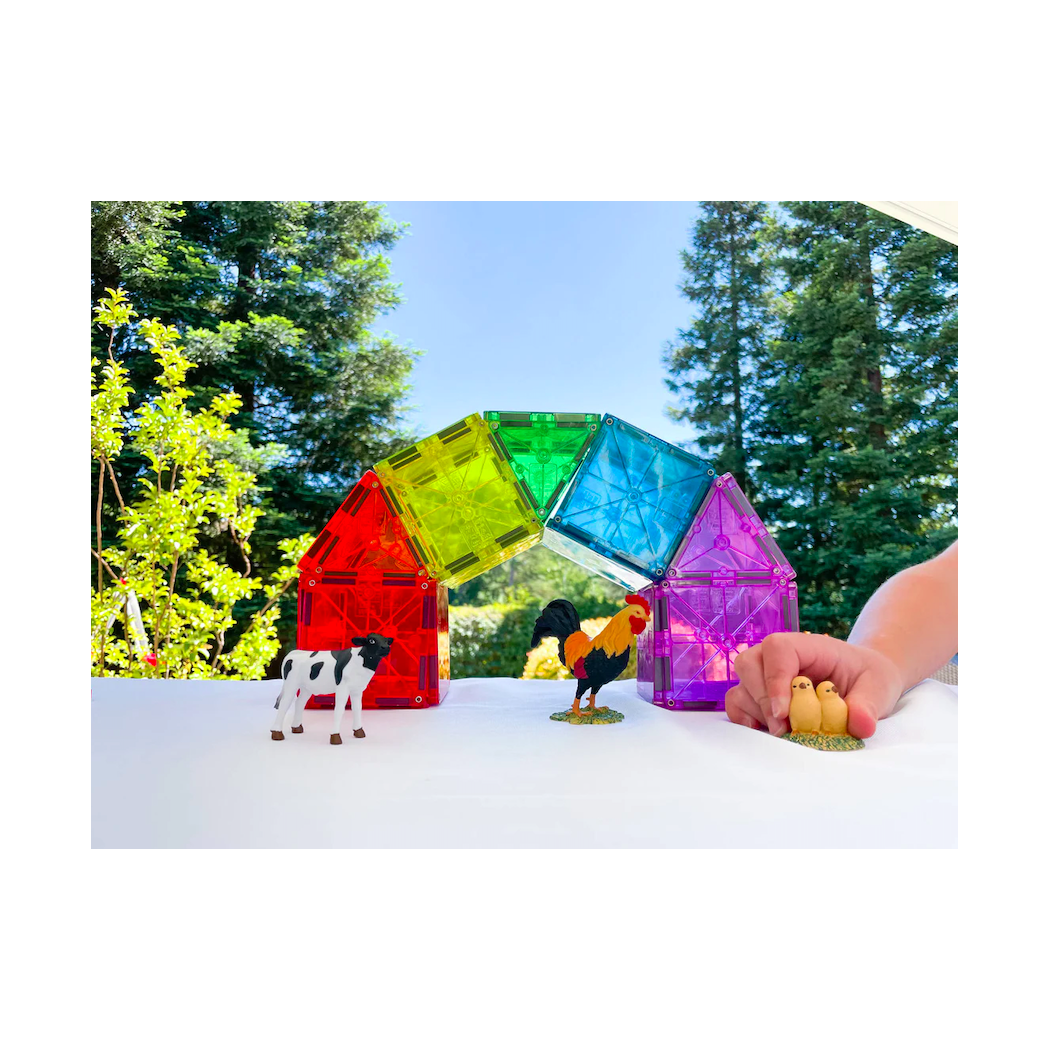 Metropolis - Klocki Magnetyczne 110 elementów - Magna-Tiles