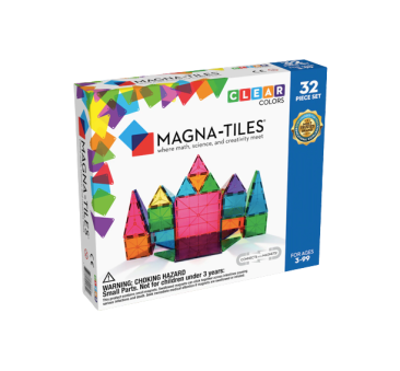 Classic 32 - Klocki Magnetyczne 32 elementy - Magna-Tiles