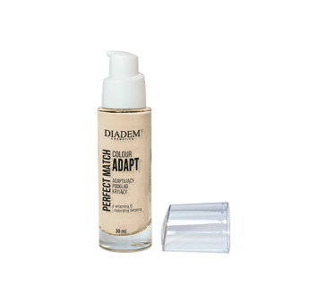 Kość Słoniowa Nr 1 - Adaptujący Podkład Kryjący 30 ml - Szafir Diadem Cosmetics