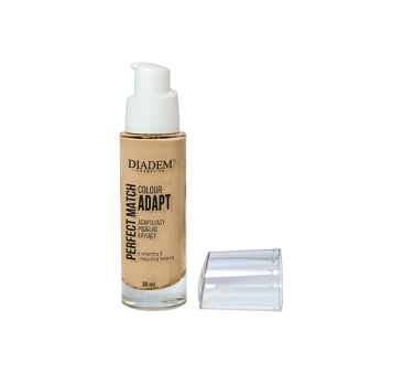 Jasny Beż Nr 3 - Adaptujący Podkład Kryjący 30 ml - Szafir Diadem Cosmetics