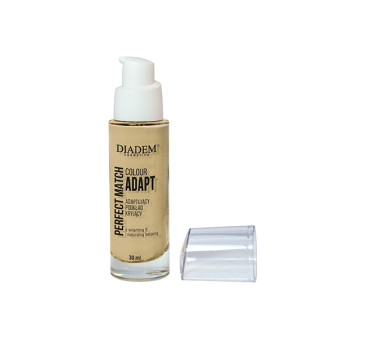 Naturalny Ciepły Nr 4 - Adaptujący Podkład Kryjący 30 ml - Szafir Diadem Cosmetics