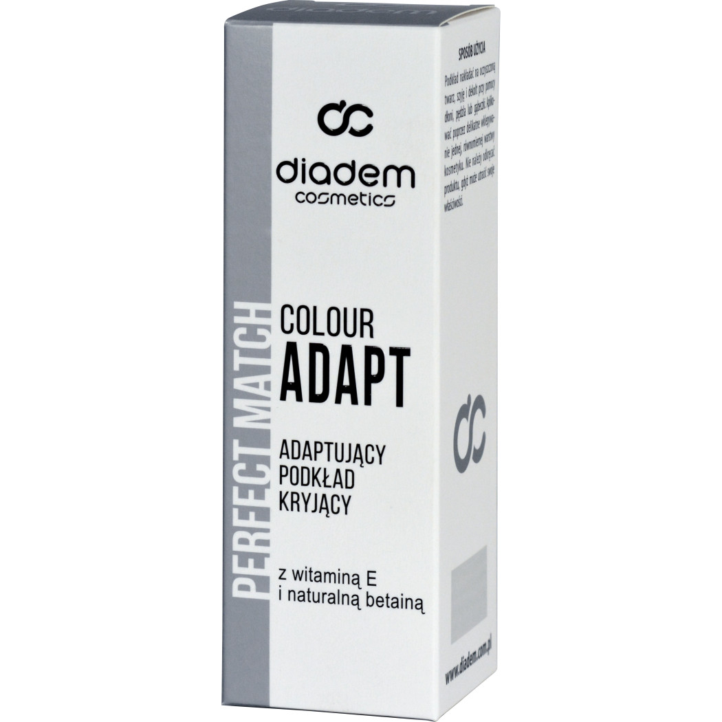 Naturalny Ciepły Nr 4 - Adaptujący Podkład Kryjący 30 ml - Szafir Diadem Cosmetics