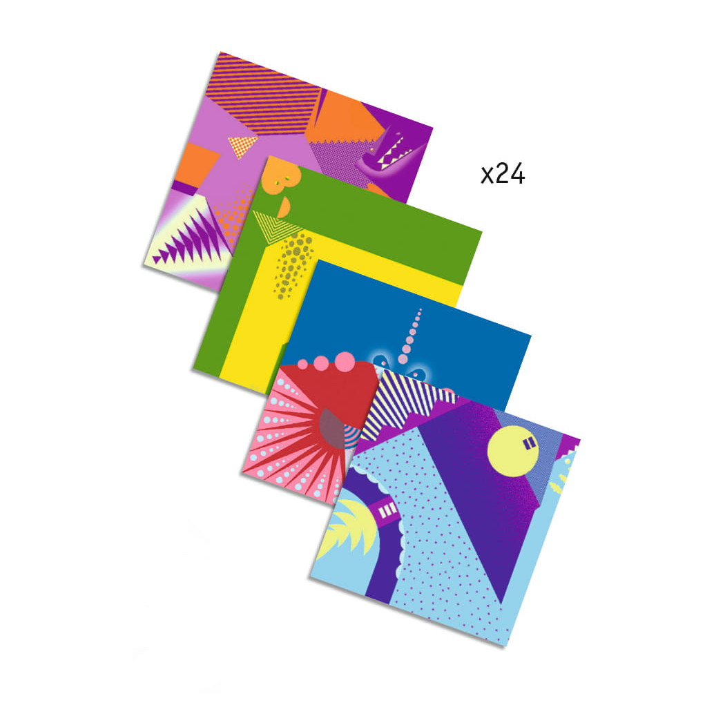 Origami DINOZAURY - zestaw kreatywny - Djeco