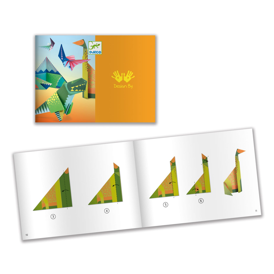 Origami DINOZAURY - Djeco