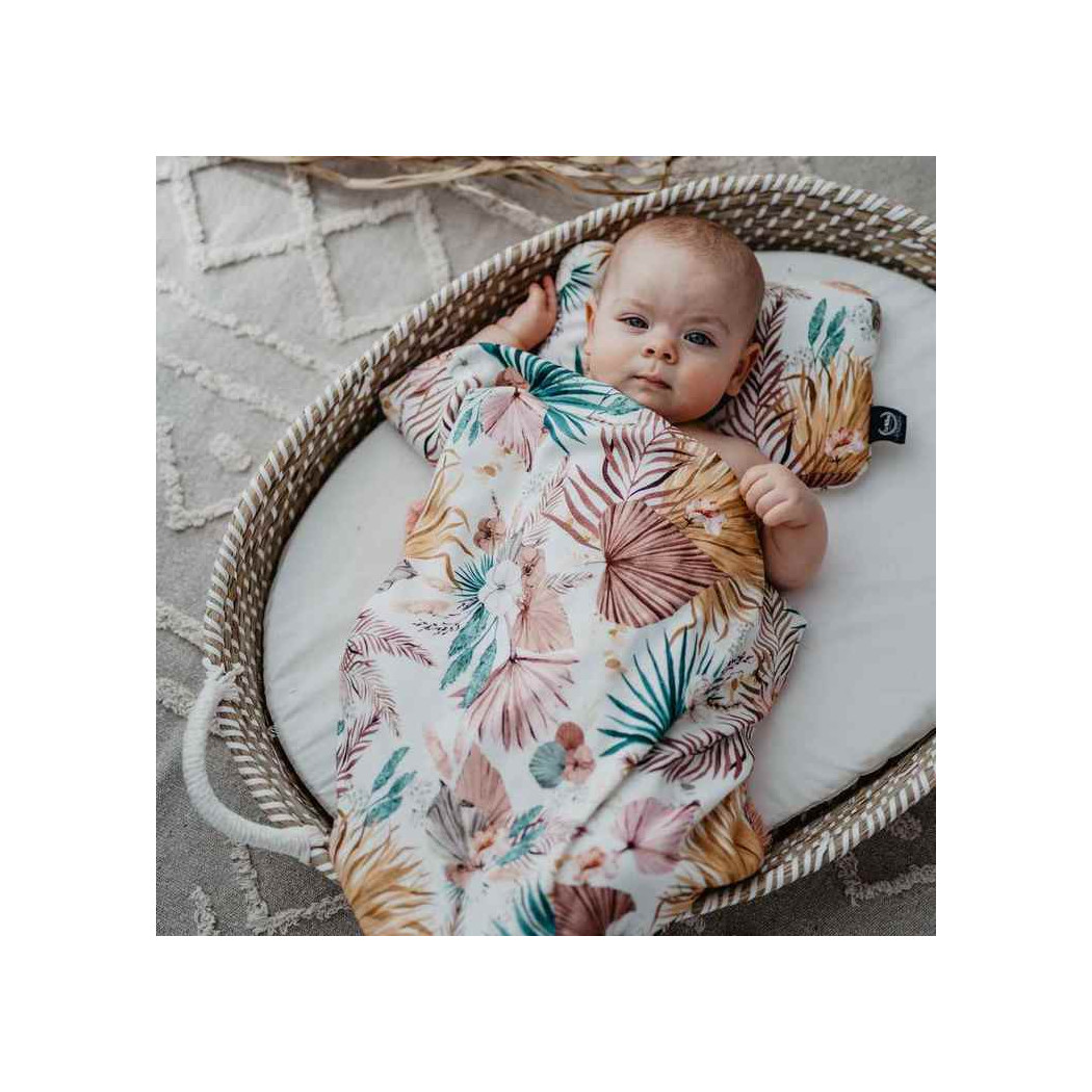 WYPRZEDAŻ Bambusowy Otulacz - Tuscany - Khaki - La Millou - 100x120cm