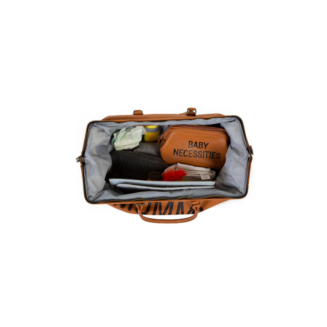 Torba podróżna Mommy Bag - Brązowa - Childhome