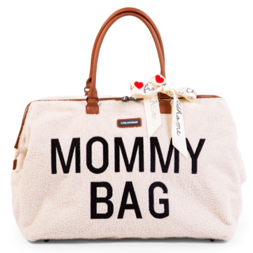 Torba podróżna Mommy Bag - Teddy Bear White - Childhome